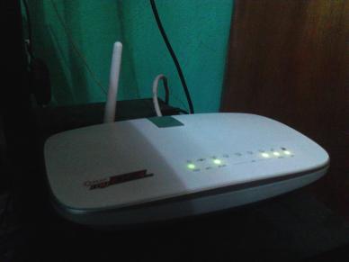 The PLDT's Wi-Fi router-modem in one eliminates the need to put an extra modem device to connect to the internet.
